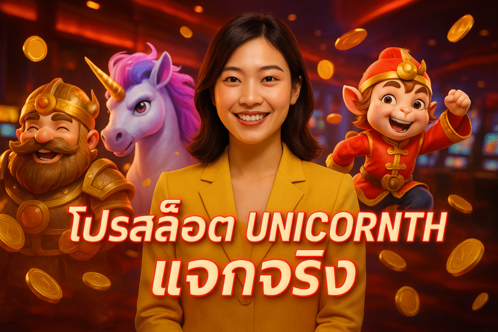 โปรสล็อต UNICORNTH แจกจริง